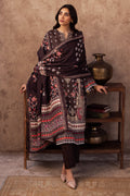 Zellbury | Unstitched 3 Piece Khaddar | Shirt Shalwar Dupatta - 0288 - House Of Hania