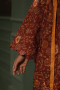 Zellbury | Unstitched 3 Piece Khaddar | Shirt Shalwar Dupatta - 0356 - House Of Hania
