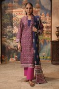 Zellbury | Unstitched 3 Piece Khaddar | Shirt Shalwar Dupatta - 0357 - House Of Hania