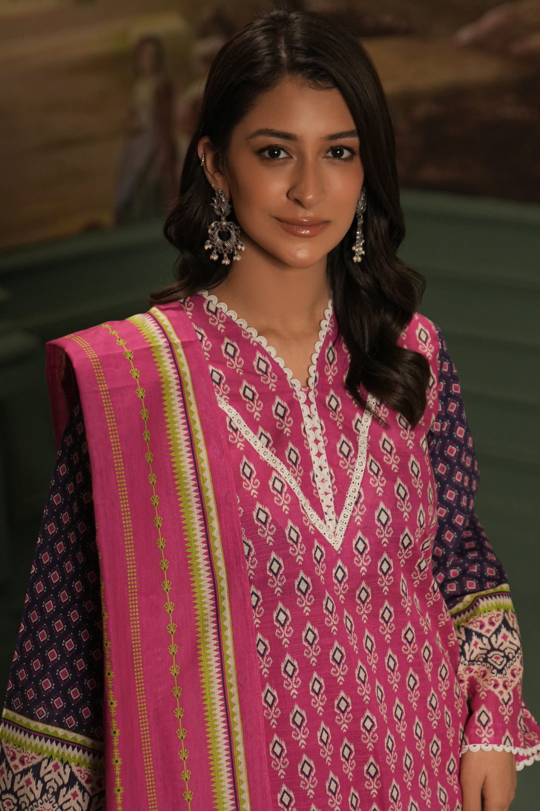 Zellbury | Unstitched 3 Piece Khaddar | Shirt Shalwar Dupatta - 0359 - House Of Hania