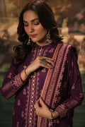 Zellbury | Unstitched 3 Piece Khaddar | Shirt Shalwar Dupatta - 0360 - House Of Hania