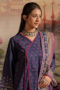 Zellbury | Unstitched 3 Piece Khaddar | Shirt Shalwar Dupatta - 0363 - House Of Hania