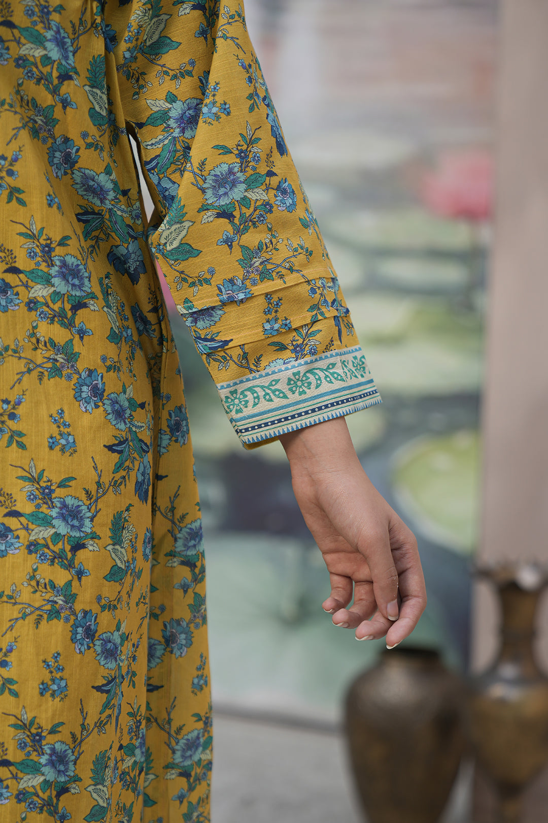 Zellbury | Unstitched 3 Piece Khaddar | Shirt Shalwar Dupatta - 0365 - House Of Hania