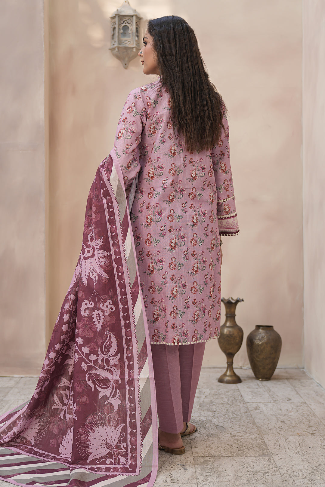 Zellbury | Unstitched 3 Piece Khaddar | Shirt Shalwar Dupatta - 0369 - House Of Hania