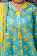 Zellbury | Unstitched 3 Piece Khaddar | Shirt Shalwar Dupatta - 0370 - House Of Hania