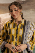 Zellbury | Unstitched 3 Piece Khaddar | Shirt Shalwar Dupatta - 0371 - House Of Hania