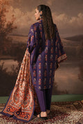 Zellbury | Unstitched 3 Piece Khaddar | Shirt Shalwar Dupatta - 0372 - House Of Hania