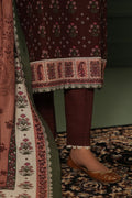 Zellbury | Unstitched 3 Piece Khaddar | Shirt Shalwar Dupatta - 0373 - House Of Hania