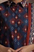 Zellbury | Unstitched 3 Piece Khaddar | Shirt Shalwar Dupatta - 0387 - House Of Hania