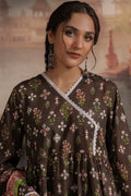 Zellbury | Unstitched 3 Piece Khaddar | Shirt Shalwar Dupatta - 0441 - House Of Hania