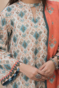 Zellbury | Unstitched 3 Piece Khaddar | Shirt Shalwar Dupatta - 0443 - House Of Hania
