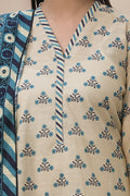 Zellbury | Unstitched 3 Piece Khaddar | Shirt Shalwar Dupatta - 0445 - House Of Hania