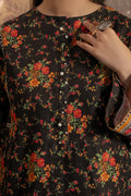 Zellbury | Unstitched 3 Piece Khaddar | Shirt Shalwar Dupatta - 0447 - House Of Hania