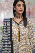 Zellbury | Unstitched 3 Piece Khaddar | Shirt Shalwar Dupatta - 0452 - House Of Hania