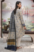 Zellbury | Unstitched 3 Piece Khaddar | Shirt Shalwar Dupatta - 0452 - House Of Hania