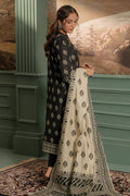 Zellbury | Unstitched 3 Piece Khaddar | Shirt Shalwar Dupatta - 0461 - House Of Hania