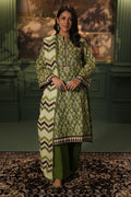 Zellbury | Unstitched 3 Piece Khaddar | Shirt Shalwar Dupatta - 0463 - House Of Hania