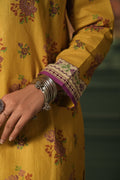 Zellbury | Unstitched 3 Piece Khaddar | Shirt Shalwar Dupatta - 0464 - House Of Hania
