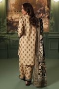 Zellbury | Unstitched 3 Piece Khaddar | Shirt Shalwar Dupatta - 0473 - House Of Hania