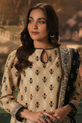 Zellbury | Unstitched 3 Piece Khaddar | Shirt Shalwar Dupatta - 0473 - House Of Hania