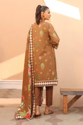 Zellbury | Unstitched 3 Piece Khaddar | Shirt Shalwar Dupatta - 0829 - House Of Hania
