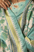 Zellbury | Unstitched 3 Piece Khaddar | Shirt Shalwar Shawl - 0198 - House Of Hania
