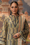 Zellbury | Unstitched 3 Piece Khaddar | Shirt Shalwar Shawl - 0381 - House Of Hania
