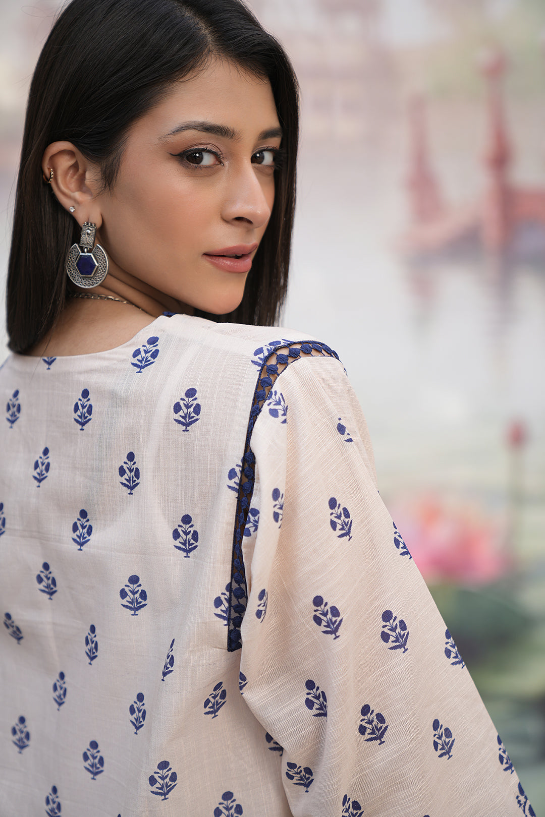 Zellbury | Unstitched 3 Piece Khaddar | Shirt Shalwar Shawl - 0382 - House Of Hania