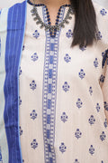 Zellbury | Unstitched 3 Piece Khaddar | Shirt Shalwar Shawl - 0382 - House Of Hania