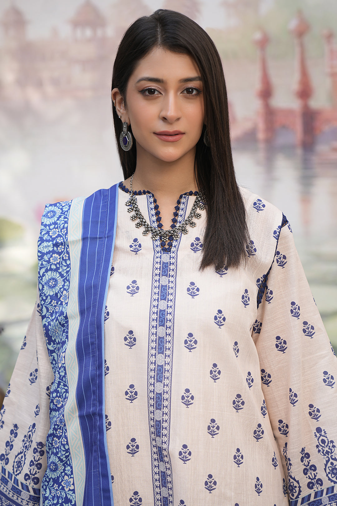 Zellbury | Unstitched 3 Piece Khaddar | Shirt Shalwar Shawl - 0382 - House Of Hania