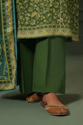 Zellbury | Unstitched 3 Piece Khaddar | Shirt Shalwar Shawl - 0384 - House Of Hania
