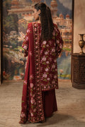 Zellbury | Unstitched 3 Piece Khaddar | Shirt Shalwar Shawl - 0389 - House Of Hania