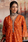 Zellbury | Unstitched 3 Piece Khaddar | Shirt Shalwar Shawl - 0391 - House Of Hania