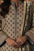 Zellbury | Unstitched 3 Piece Khaddar | Shirt Shalwar Shawl - 0392 - House Of Hania