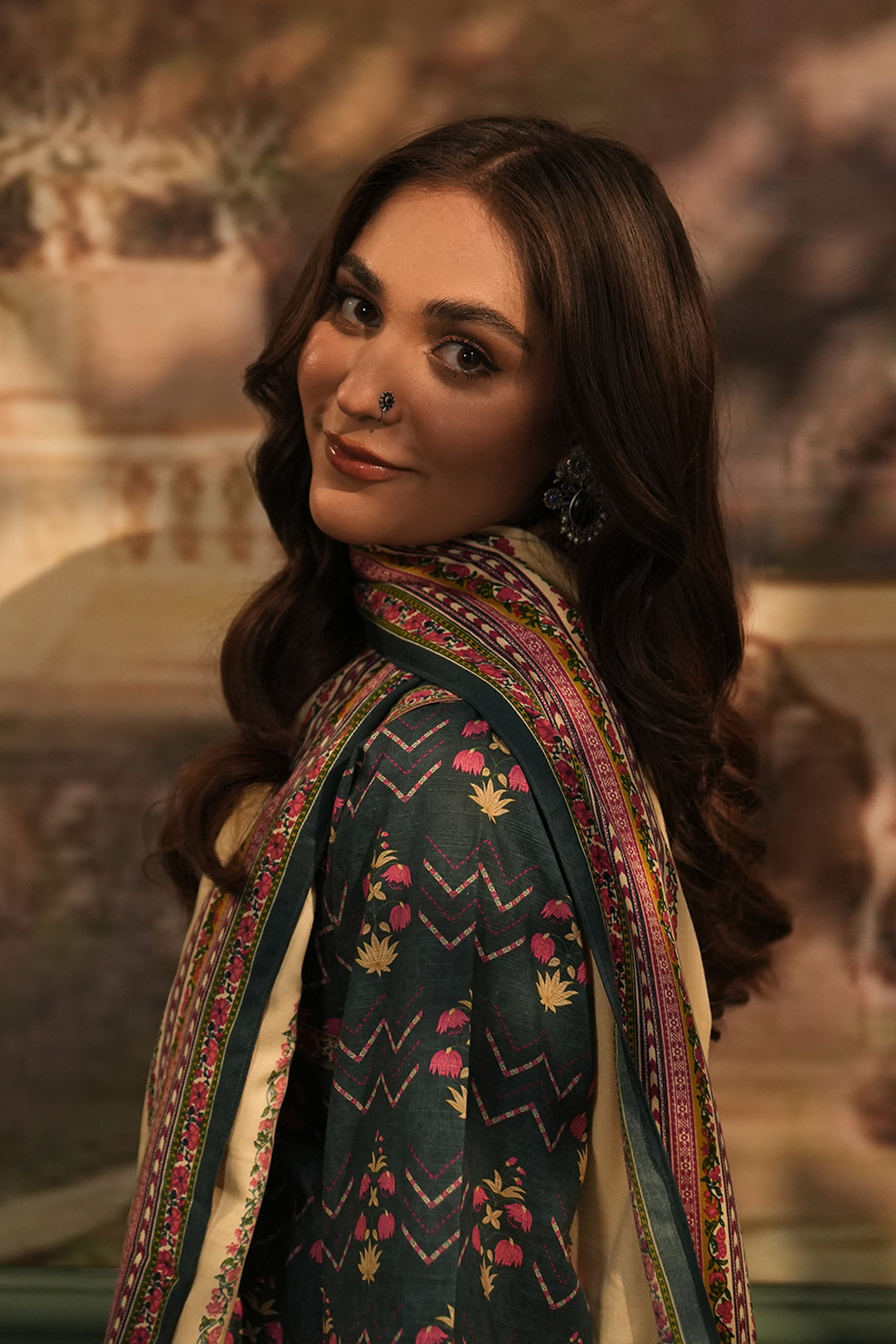 Zellbury | Unstitched 3 Piece Khaddar | Shirt Shalwar Shawl - 0459 - House Of Hania