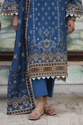Zellbury | Unstitched 3 Piece Khaddar | Shirt Shalwar Shawl - 0466 - House Of Hania