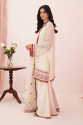 Zellbury | Unstitched 3 Piece Khaddi | Embroidered Shirt Shalwar Dupatta - 0363 - House Of Hania
