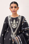 Zellbury | Unstitched 3 Piece Lawn | Embroidered Shirt Shalwar Dupatta - 0190 - House Of Hania