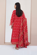 Zellbury | Unstitched 3 Piece Lawn | Embroidered Shirt Shalwar Dupatta - 0195 - House Of Hania