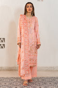 Zellbury | Unstitched 3 Piece Lawn | Embroidered Shirt Shalwar Dupatta - 0324 - House Of Hania