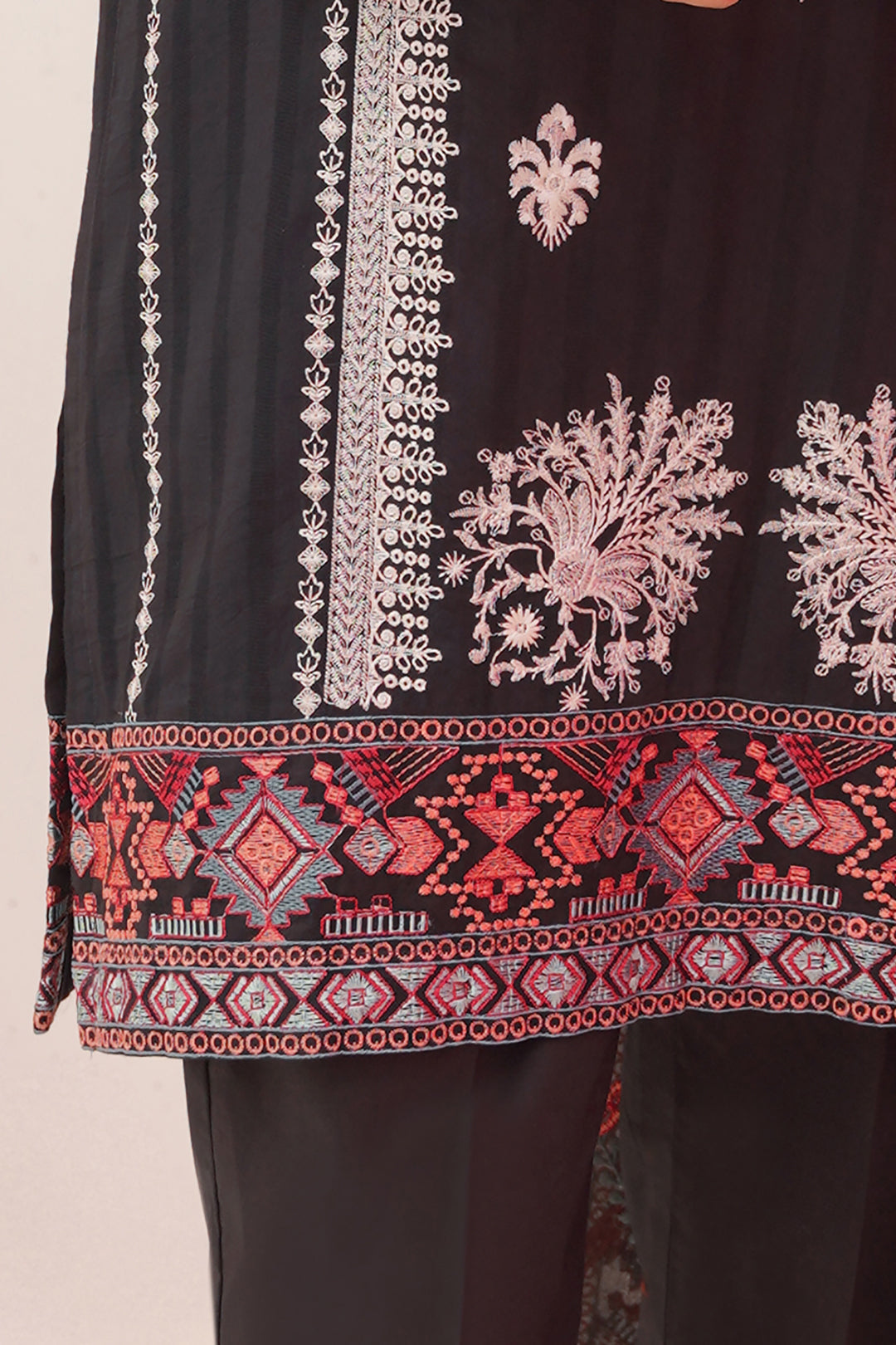 Zellbury | Unstitched 3 Piece Lawn | Embroidered Shirt Shalwar Dupatta - 0360 - House Of Hania