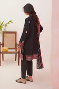 Zellbury | Unstitched 3 Piece Lawn | Embroidered Shirt Shalwar Dupatta - 0360 - House Of Hania