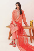 Zellbury | Unstitched 3 Piece Lawn | Embroidered Shirt Shalwar Dupatta - 0365 - House Of Hania