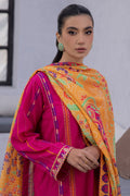 Zellbury | Unstitched 3 Piece Lawn | Embroidered Shirt Shalwar Dupatta - 1125 - House Of Hania