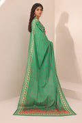 Zellbury | Unstitched 3 Piece Lawn | Embroidered Shirt Shalwar Dupatta - 1247 - House Of Hania