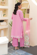Zellbury | Unstitched 3 Piece Lawn | Embroidered Shirt Shalwar Dupatta - 1260 - House Of Hania