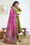 Zellbury | Unstitched 3 Piece Lawn | Embroidered Shirt Shalwar Dupatta - 1273 - House Of Hania