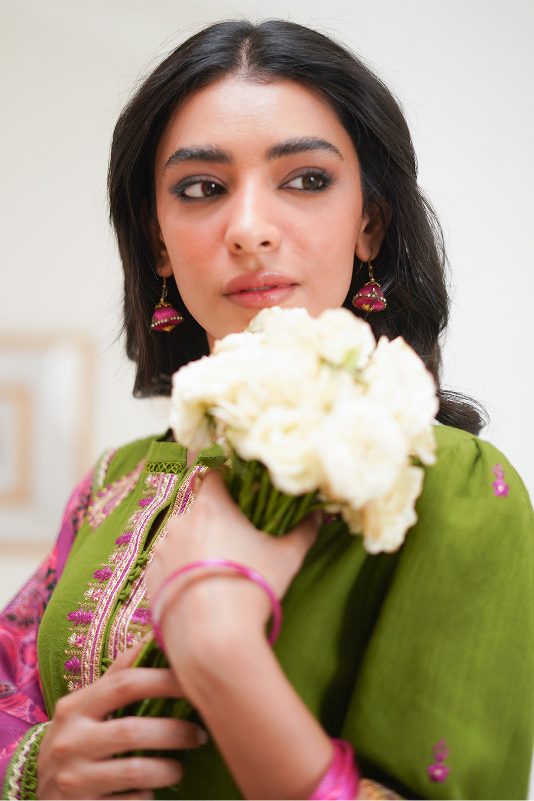 Zellbury | Unstitched 3 Piece Lawn | Embroidered Shirt Shalwar Dupatta - 1273 - House Of Hania