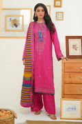 Zellbury | Unstitched 3 Piece Lawn | Embroidered Shirt Shalwar Dupatta - 1276 - House Of Hania