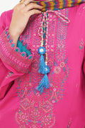 Zellbury | Unstitched 3 Piece Lawn | Embroidered Shirt Shalwar Dupatta - 1276 - House Of Hania